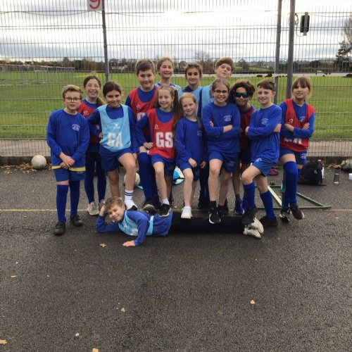 Netball tournament team